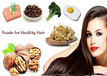 مواد غذایی موثر در  بهبود سلامت موها